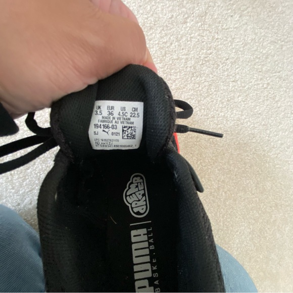 Puma RS Dreamers J Cole Basketball sneakers size 4.5c big kids - Picture 6 of 7